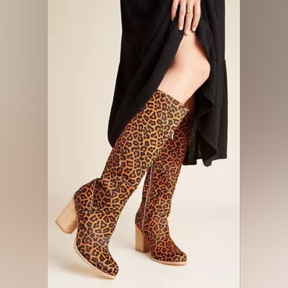 Bill blass Anthropologie knees boots Sz 10 - Picture 1 of 11